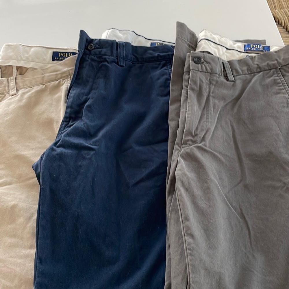 MENS Polo Ralph Lauren Pants 3 pairs